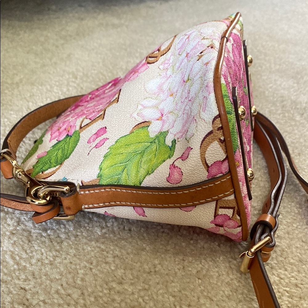 Dooney & Bourke small hydrangeas Floral Crossbody Bag - Multicolor - Picture 13 of 14